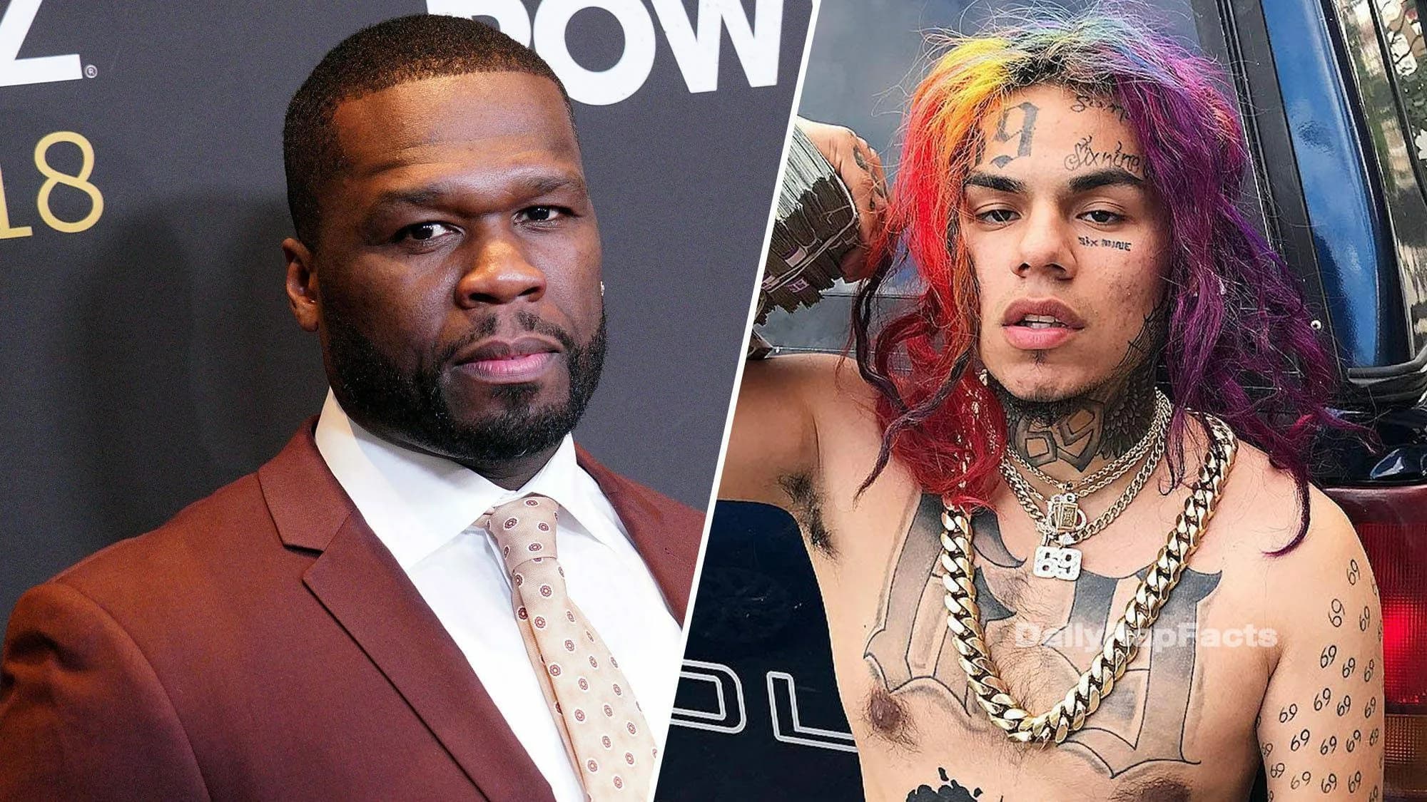 50 Cent Will Produce Docuseries about 6ix9ine