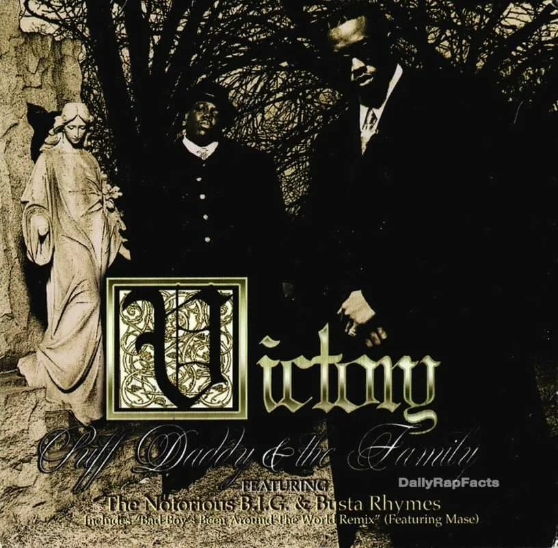 The last verses The Notorious B.I.G. recorded were on Puff Daddy’s “Victory”