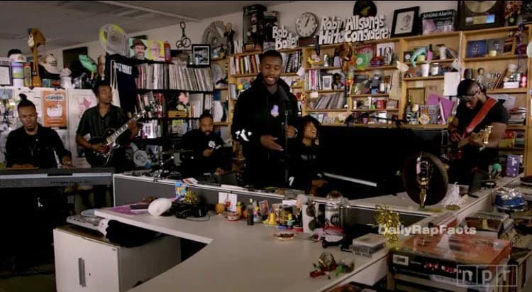 Dave shines bright in his Tiny Desk performance