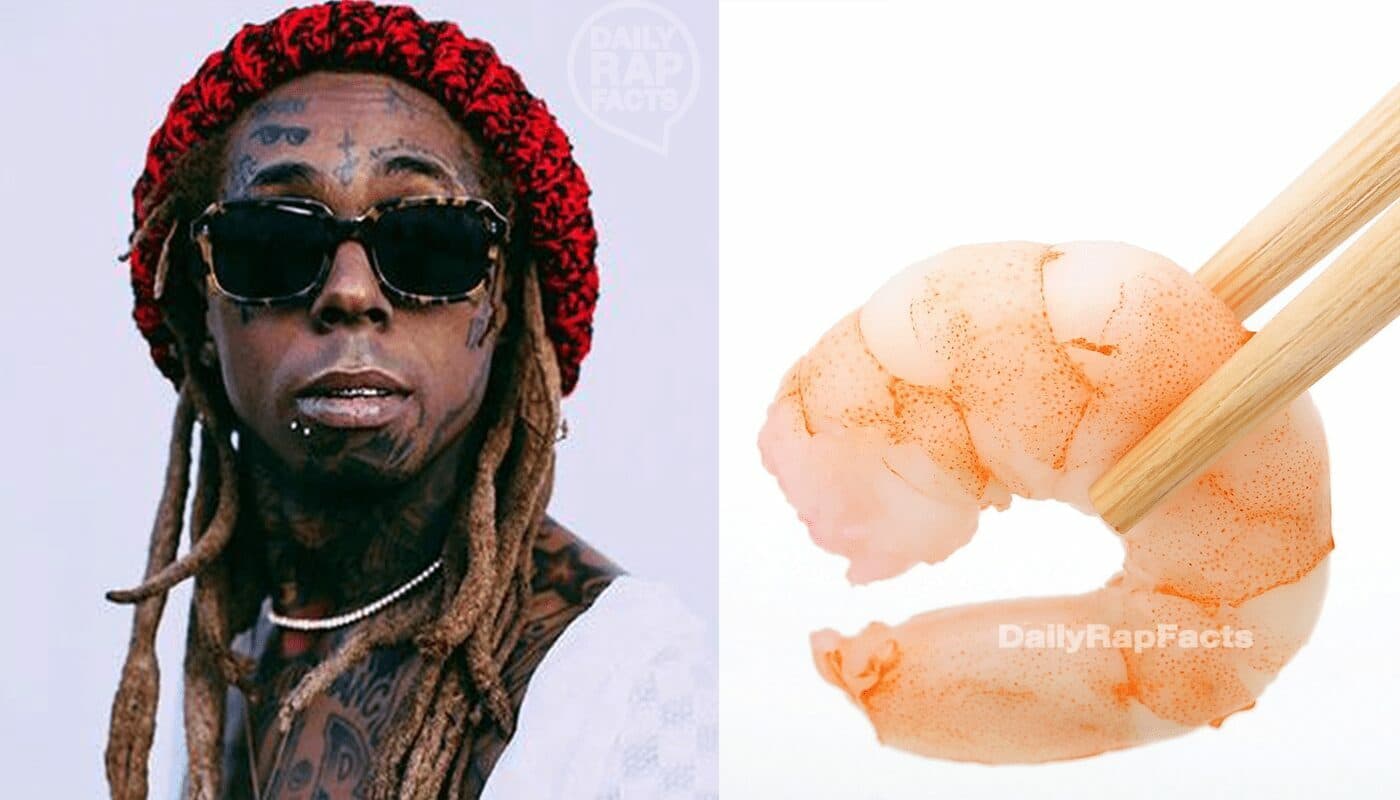 Lil Wayne’s first rap name was Shrimp Daddy