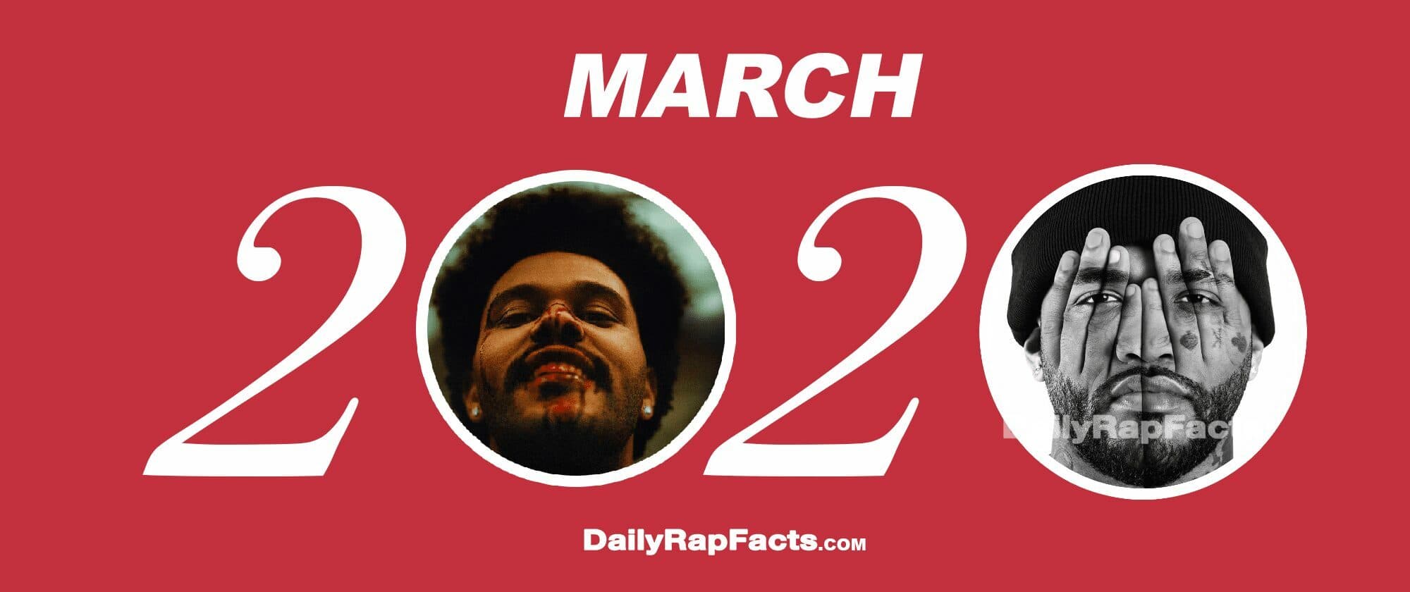 March 2020 Hip-Hop / Rap / R&B (Singles & Albums)