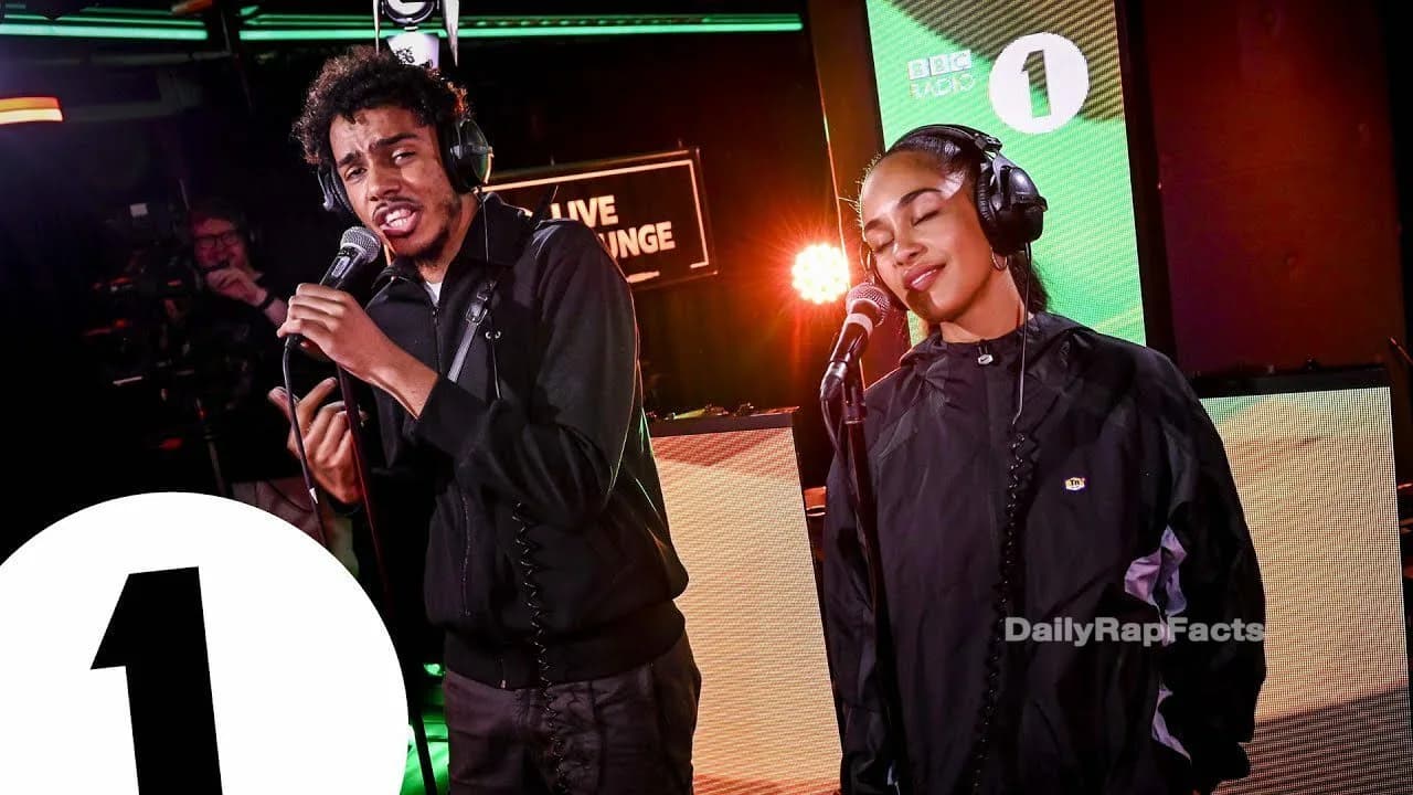 AJ Tracey and Jorja Smith team up for BBC Radio 1’s Live Lounge