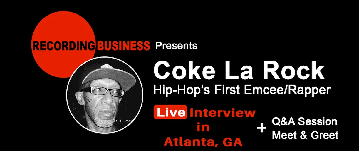 Coke La Rock: Hip-Hop’s First Emcee to Appear Live in Atlanta