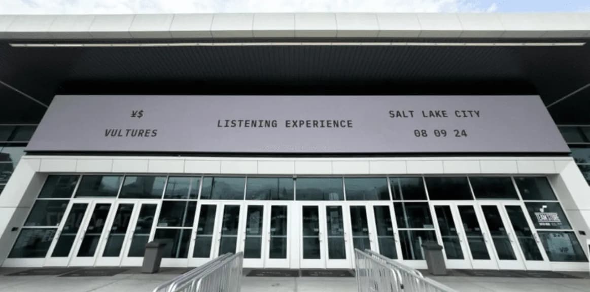 Kanye West & Ty Dolla Sign Announce ‘Vultures’ Listening Experience in Salt Lake City Utah