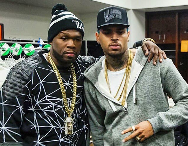 Chris Brown Brings Out 50 Cent in Manchester After Jail Release: ‘From the Cage to the Stage’