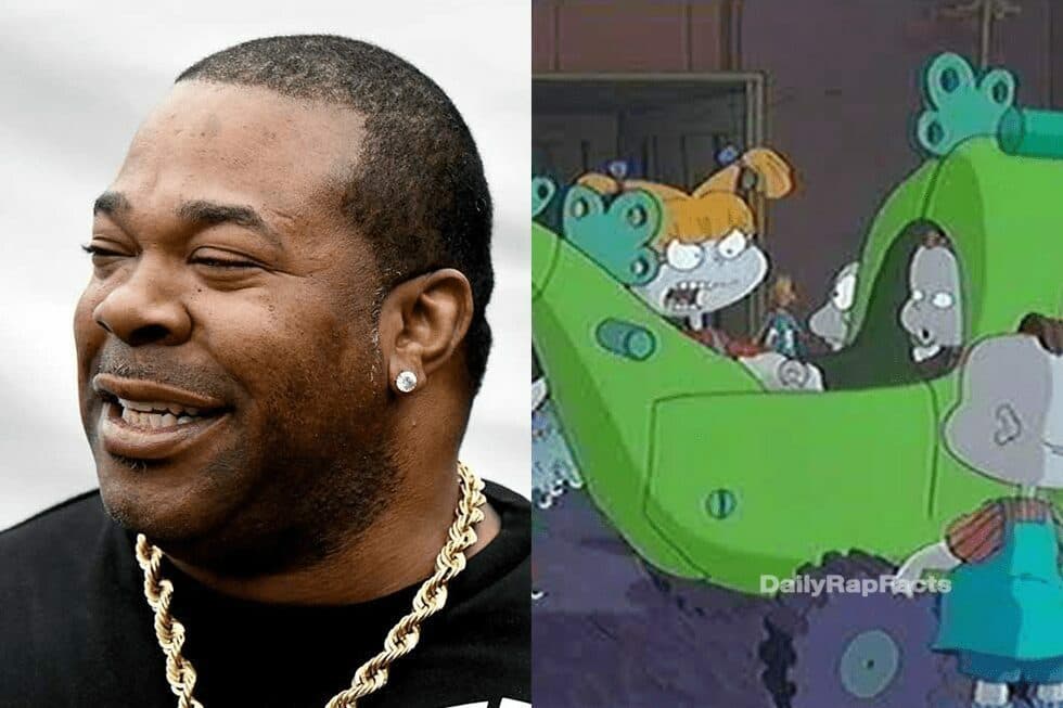 Busta Rhymes voiced Reptar Wagon in The Rugrats Movie