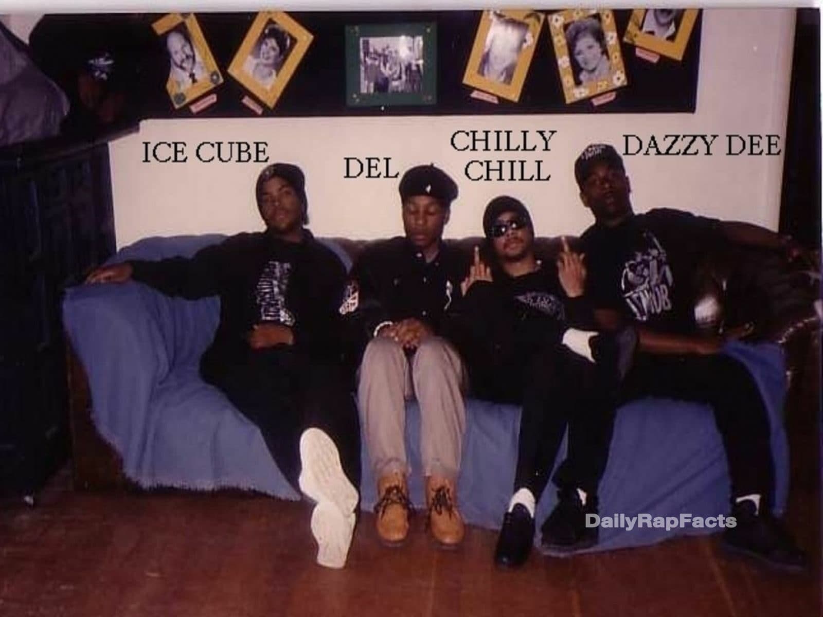 Ice Cube and Del the Funky Homosapien are cousins