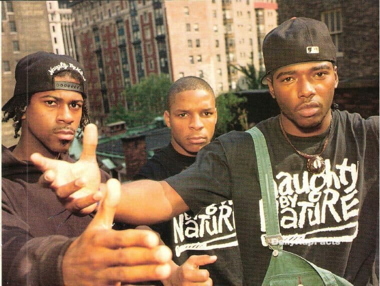 Naughty by Nature’s first rap name as a trio was The New Style