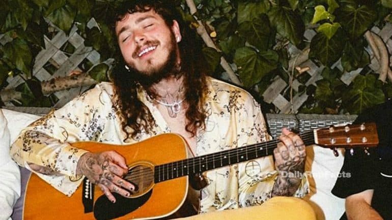 Post Malone learned to play guitar by playing Guitar Hero