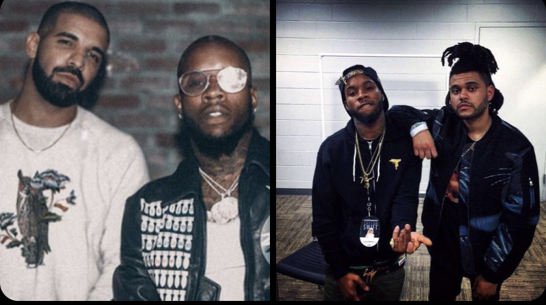 Tory Lanez has sent Drake & The Weeknd multiple songs to which they never responded