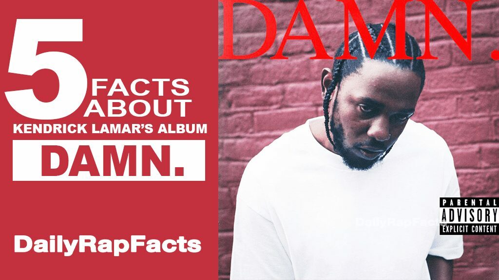 5 facts about Kendrick Lamar's album DAMN.