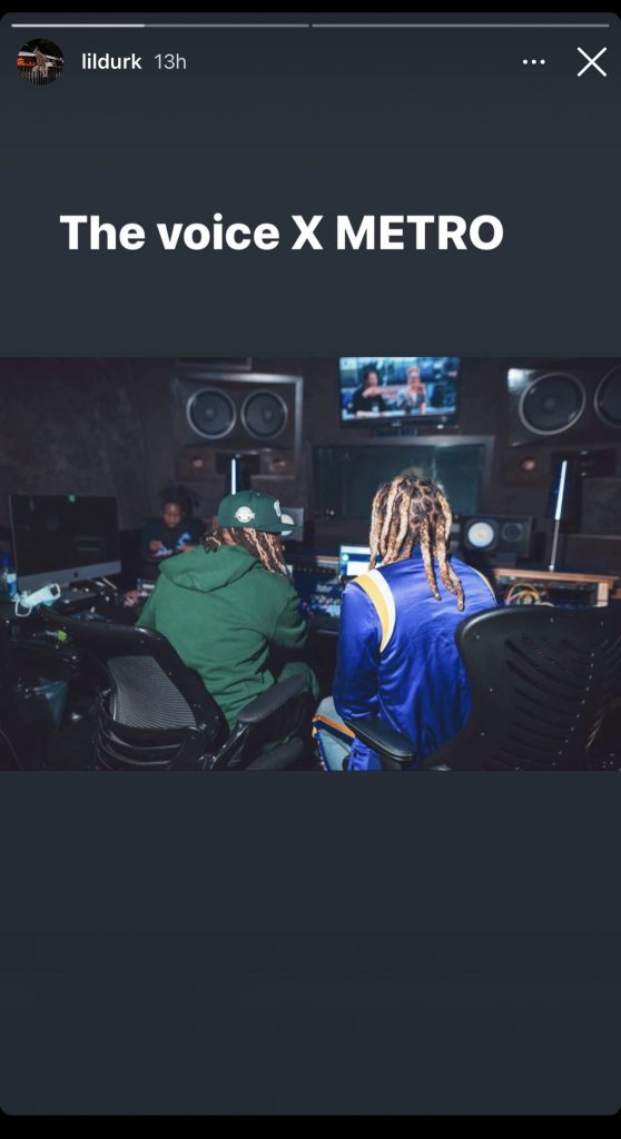 Lil Durk and Metro Boomin are back in the studio