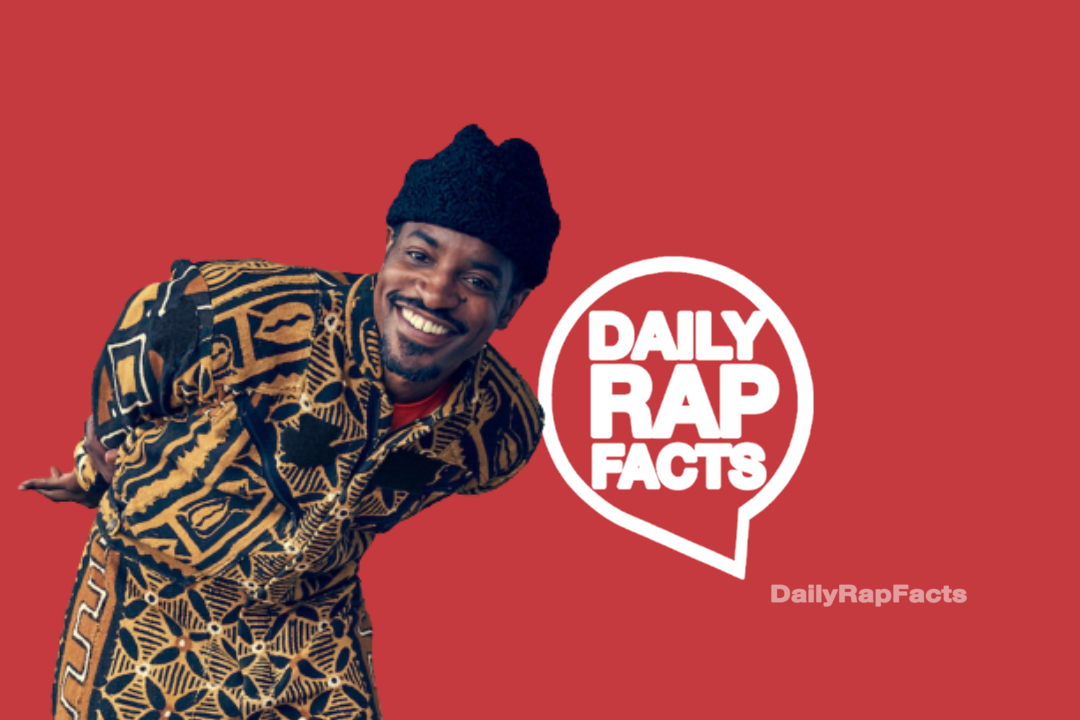 Andre 3000’s first rap name was Black Wolf
