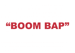 What does “Boom bap” mean?