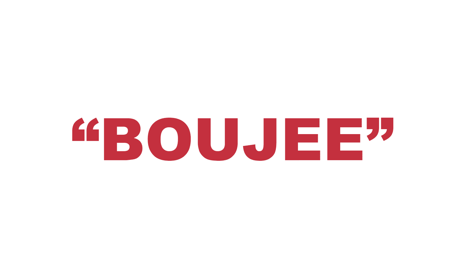 What does "Boujee" mean?