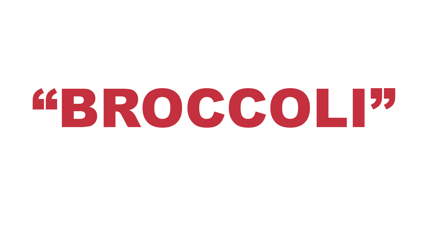 What does "Broccoli" mean in rap? What does "Broccoli" mean in rap?