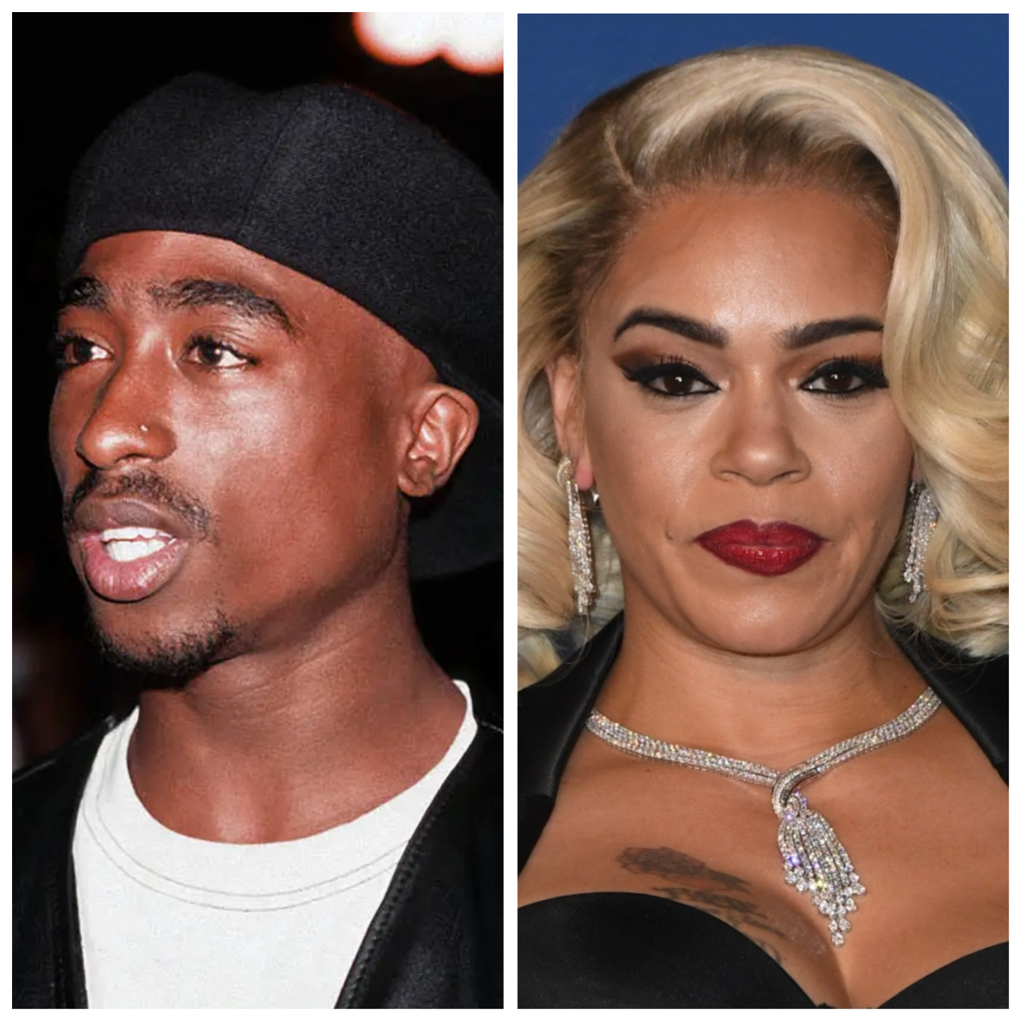 Kurupt remembers Biggie’s wife Faith Evans meeting 2Pac at Death Row studios kurupt 2pac biggie's wife