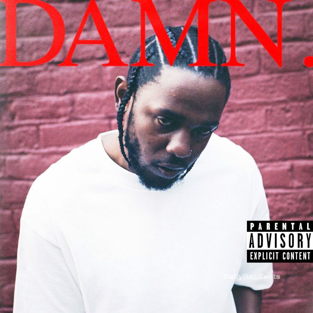 Kendrick Lamar DAMN. cover art