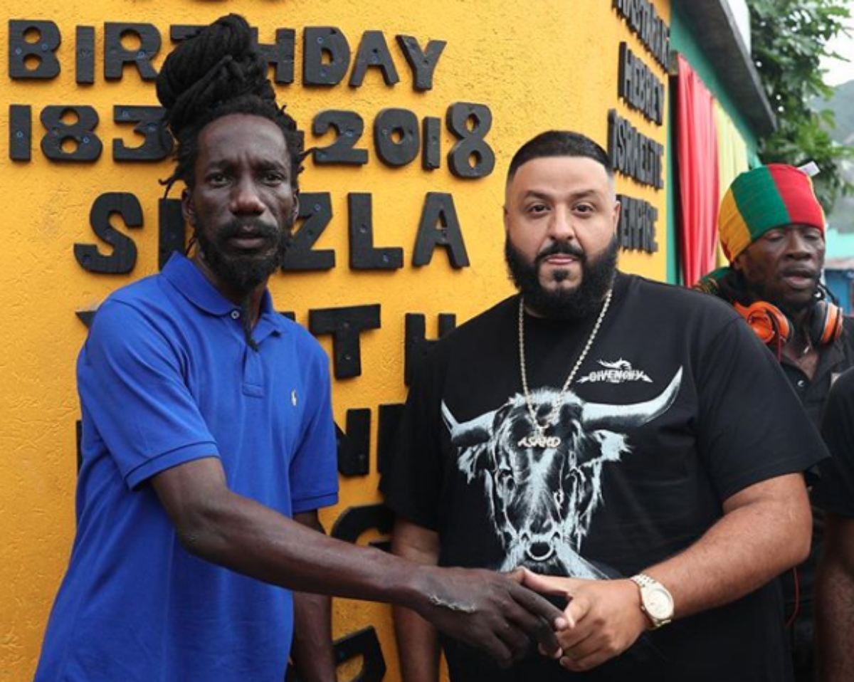 Sizzla smashes DJ Khaled collab plaques, claims producer insulted him