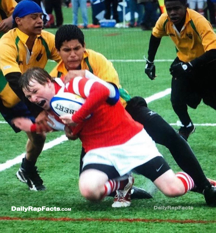 DaBaby played Rugby in high school