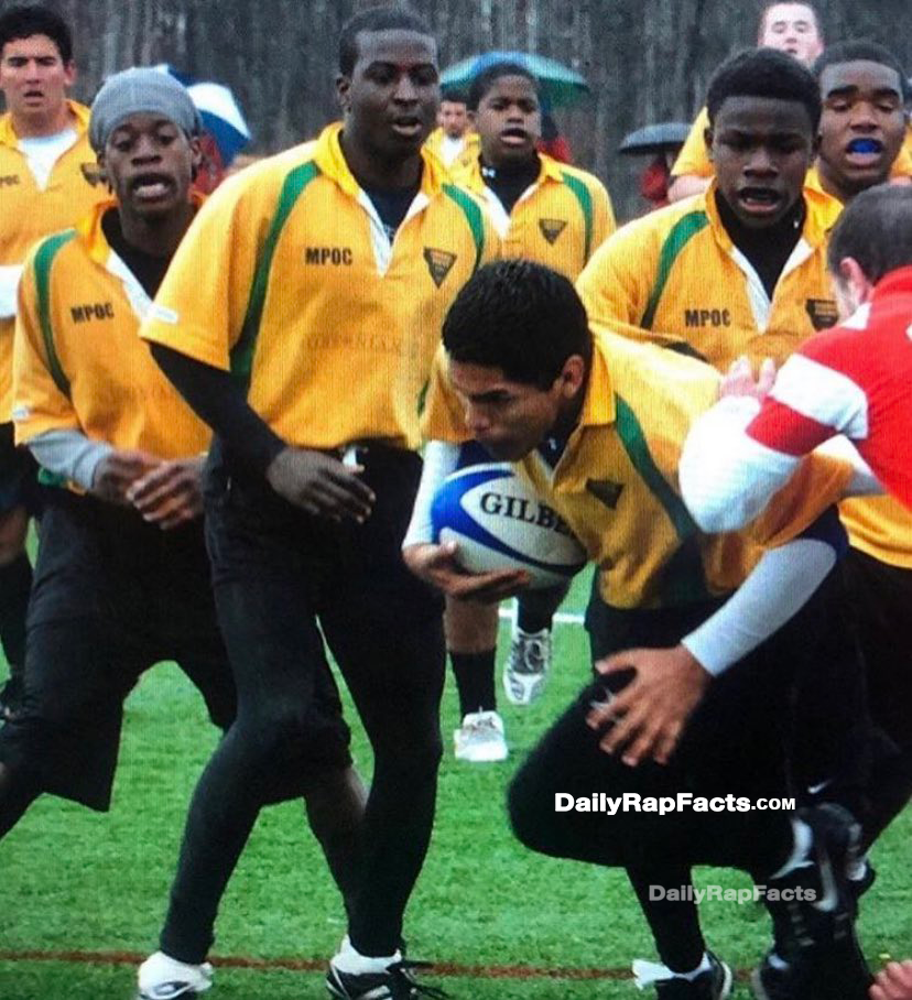 DaBaby played Rugby in high school