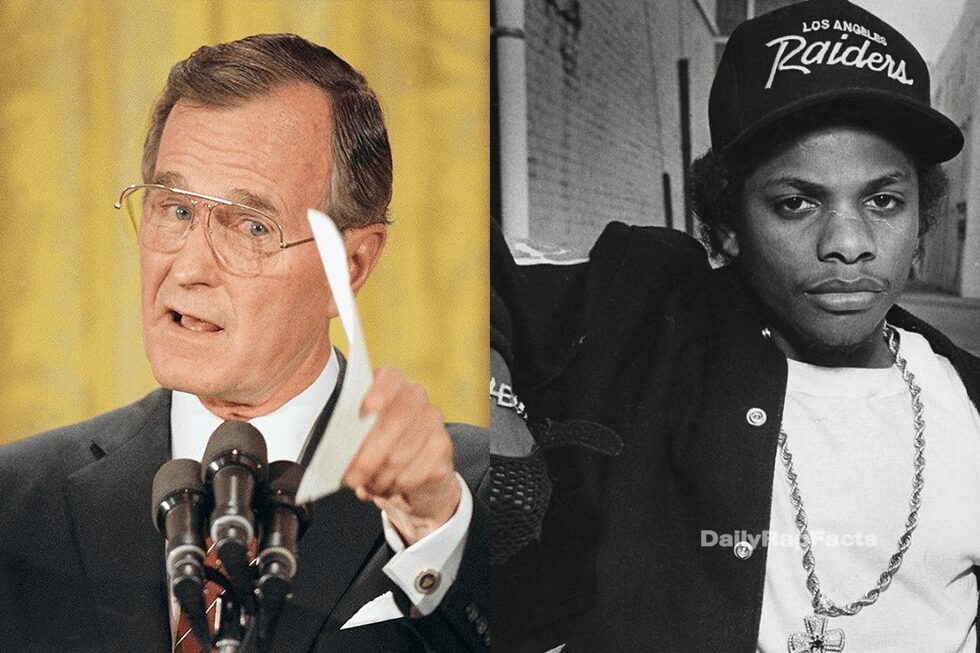 Eazy-E once attended a Republican Party fundraiser in Washington D.C.