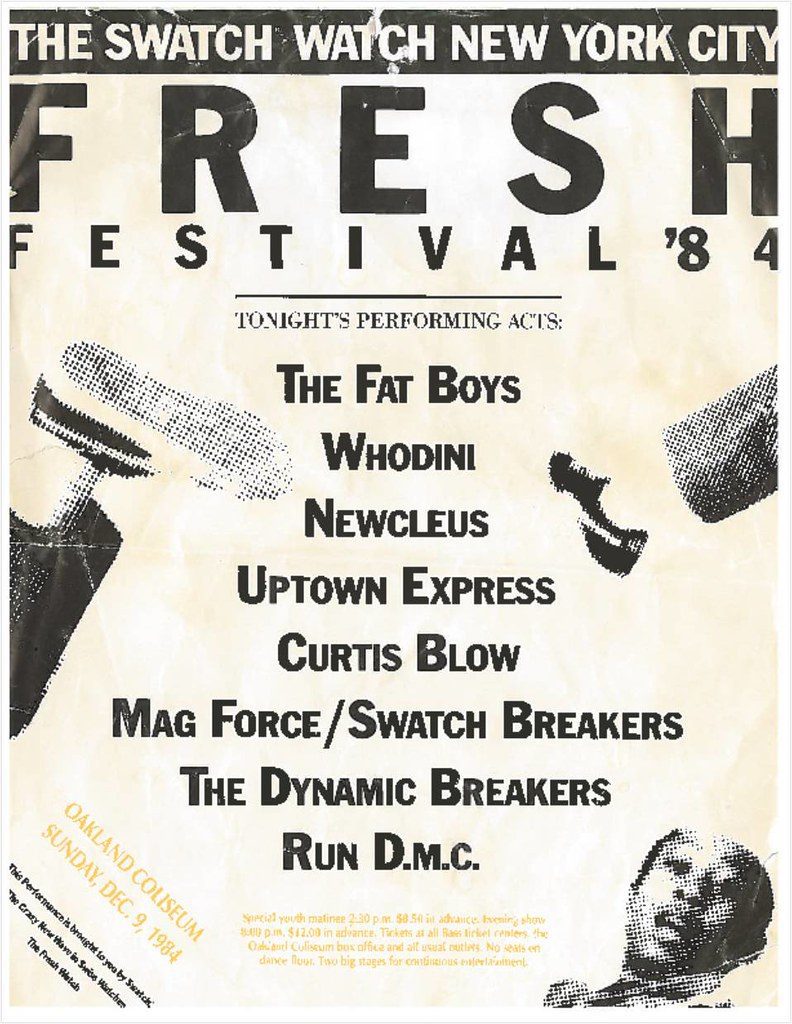 Although the Kitchen Tour was the first U.S. Hip-Hop Tour, the Fresh Fest Tour was the first major U.S. Hip-Hop tour