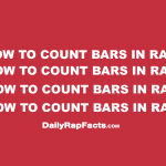 How to Count Bars in Rap
