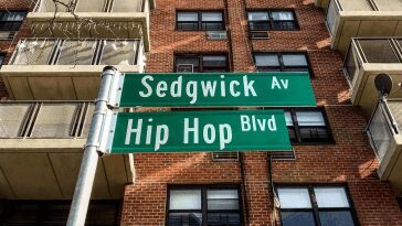Hip Hop Blvd in New York