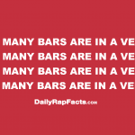 How many bars are in a verse