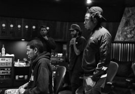Jay Z and Jay Electronica in the studio