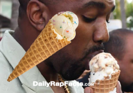 Kanye West eating Ice Cream (Gallery)