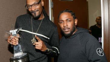 Kendrick Lamar and Snoop Dogg