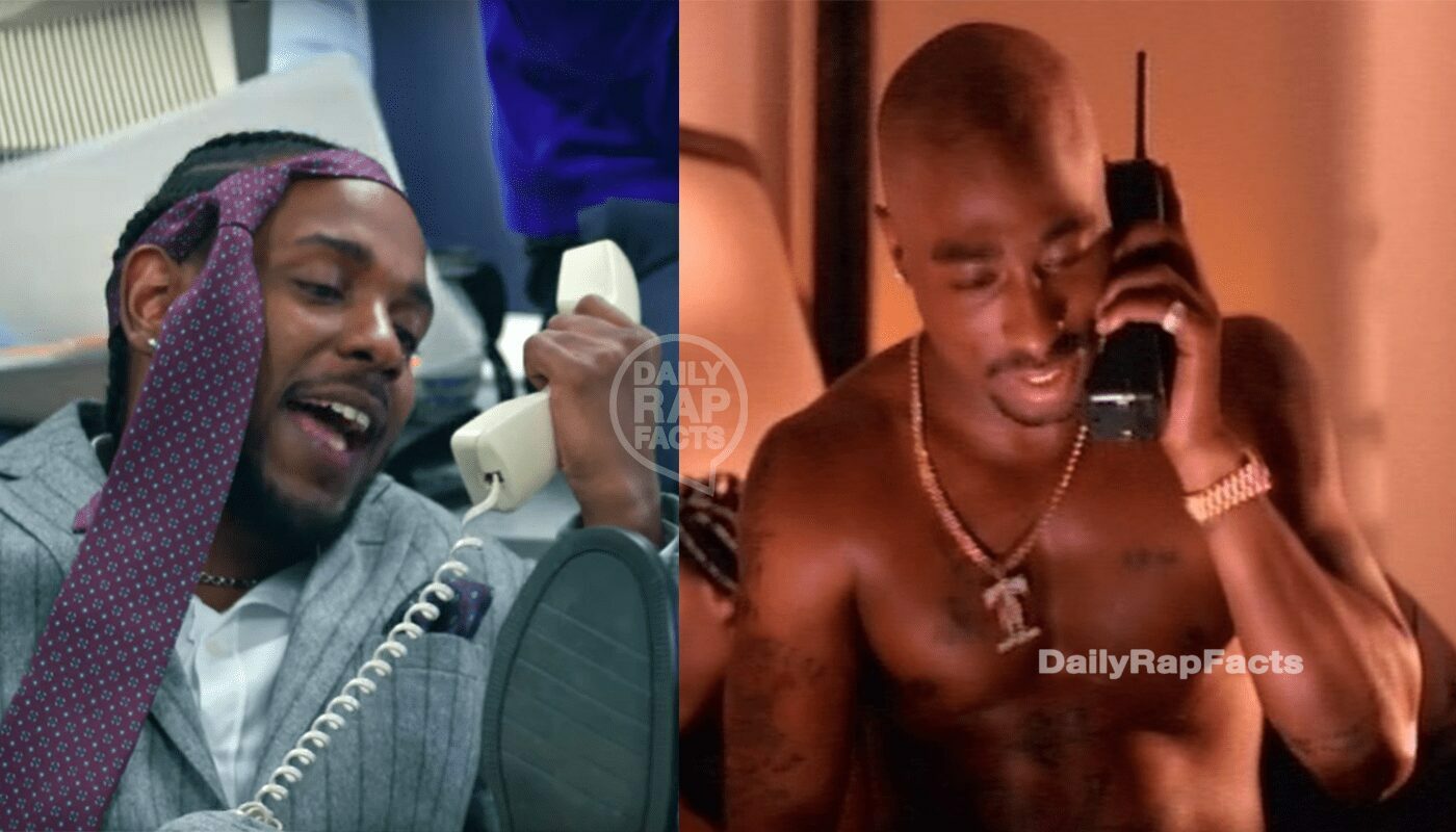 Kendrick Lamar was at the video shoot for Dr Dre and Tupac’s ‘California Love’