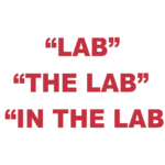 What does "The Lab" mean in rap?