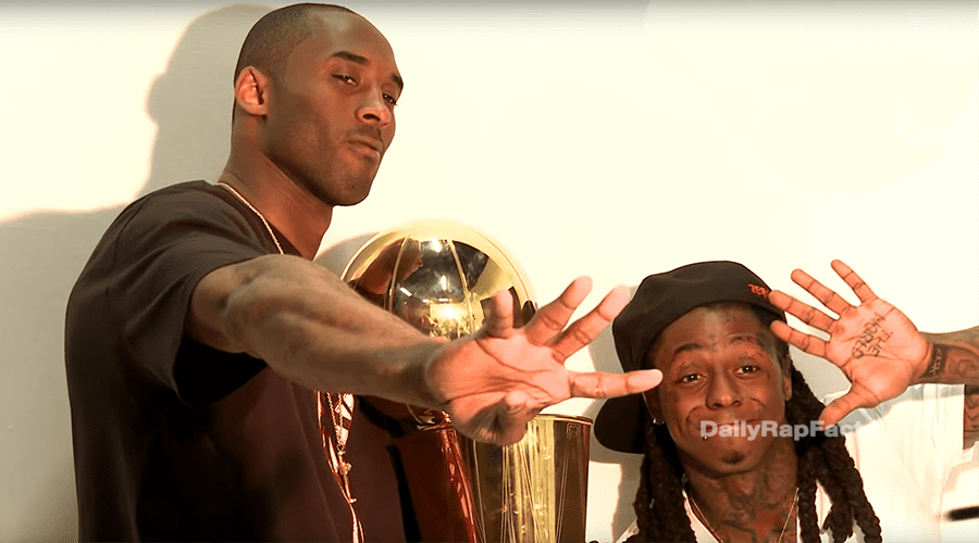 Kobe Bryant and Lil Wayne