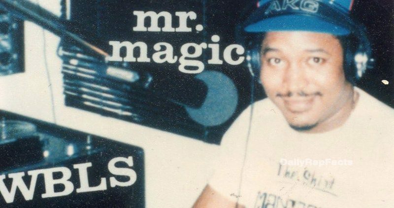 Mr. Magic's Disco Showcase on WHBI 105.9 FM was the first hip-hop radio show