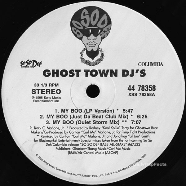 Ghost Town DJ's 'My Boo'