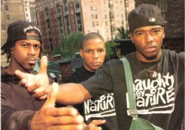 Naughty by Nature's first rap name as a trio was The New Style