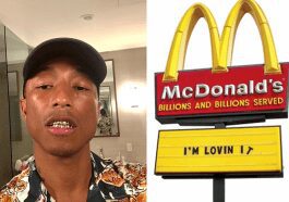 Pharrell was fired from McDonald's three different times as a kid