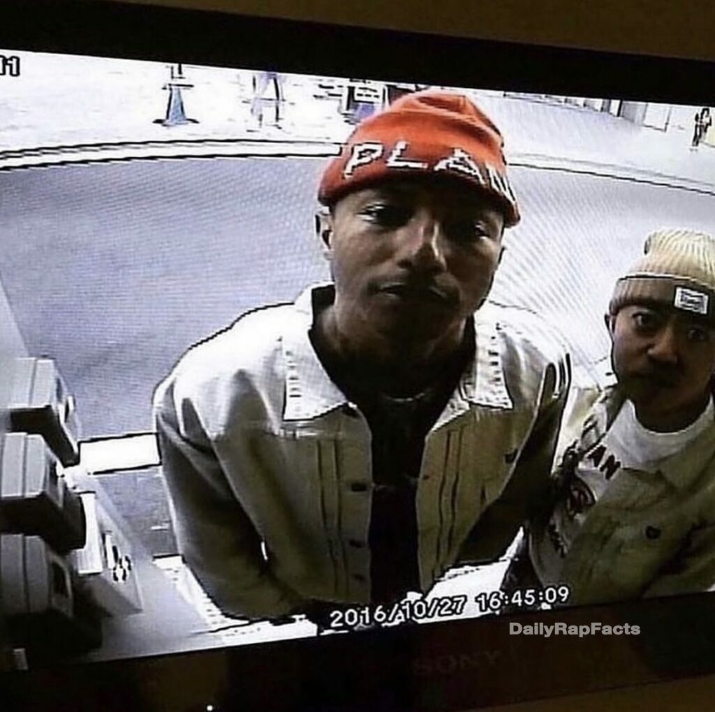 Pharrell on CCTV