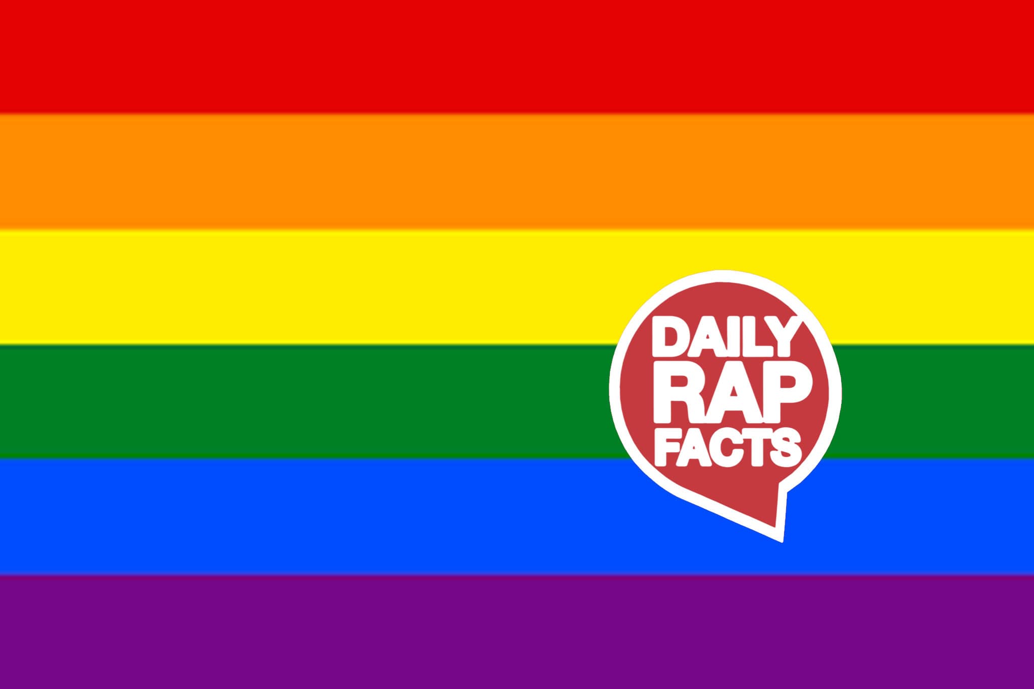 5 Proud LGBT+ Rappers that came out Pride Flag