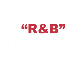 What does "R&B" stand for?