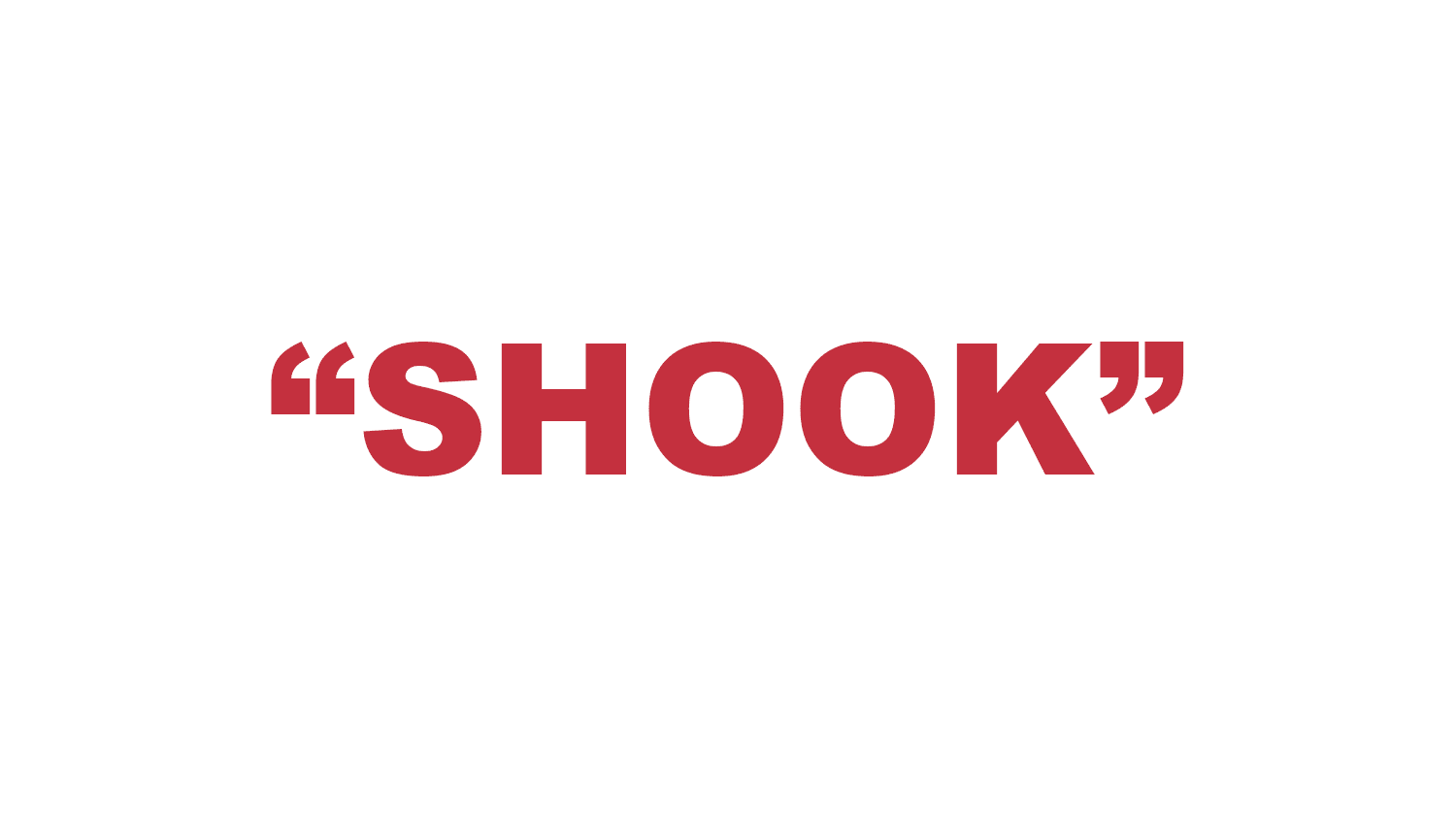 What does “Shook” mean? What does “Shook” mean?