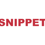 What does “Snippet” mean?