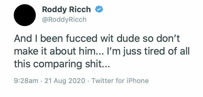 Roddy Ricch responds to criticism of NBA YoungBoy's album cover similitude