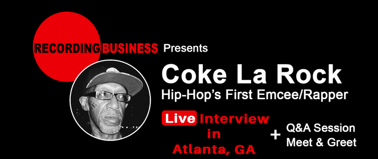 Coke La Rock: Hip-Hop’s First Emcee to Appear Live in Atlanta