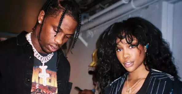 Travis Scott and SZA tease collaboration on ‘Utopia’ as the two link up in UK