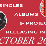 New music dropping in October 2019