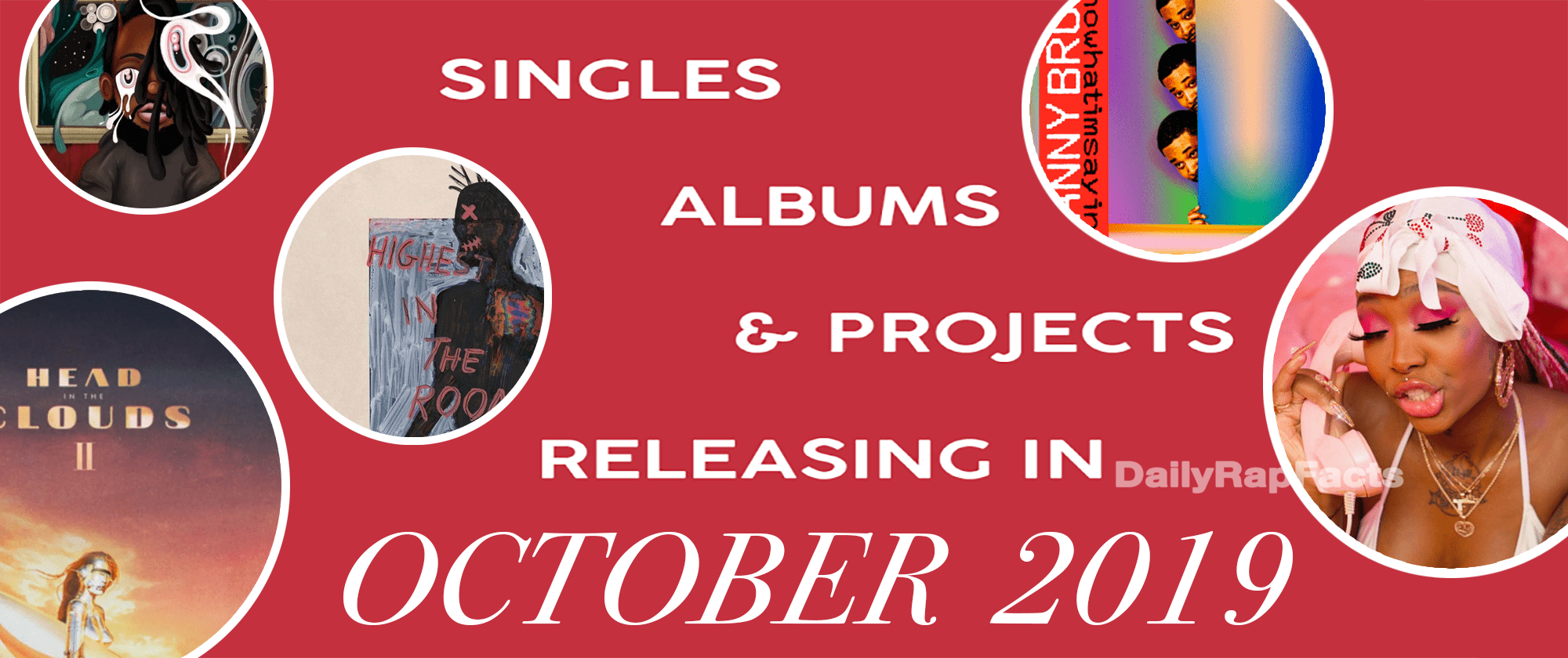 New music dropping in October 2019